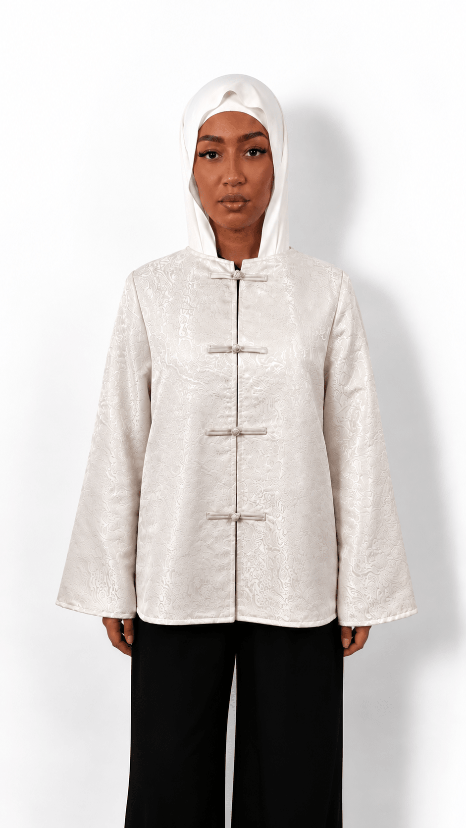 Blouse Opale Satin - Dar Lya Couture