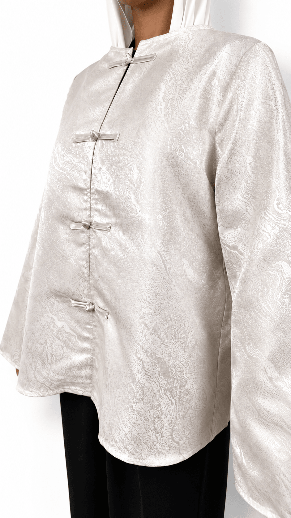 Blouse Opale Satin - Dar Lya Couture