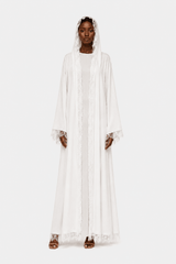 Épure Lace Abaya - Dar Lya Couture
