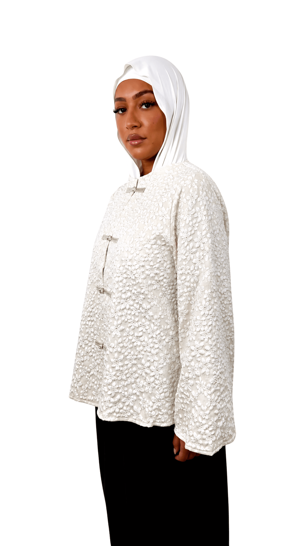 Blouse Opale Crème - Dar Lya Couture