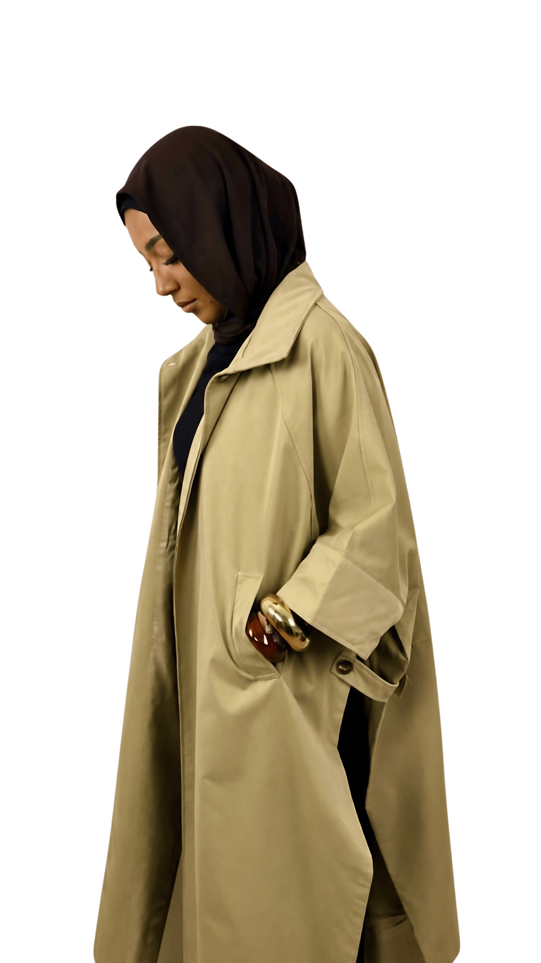 Trench Maison Beige - Dar Lya Couture