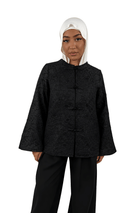 Blouse Opale Noire - Dar Lya Couture
