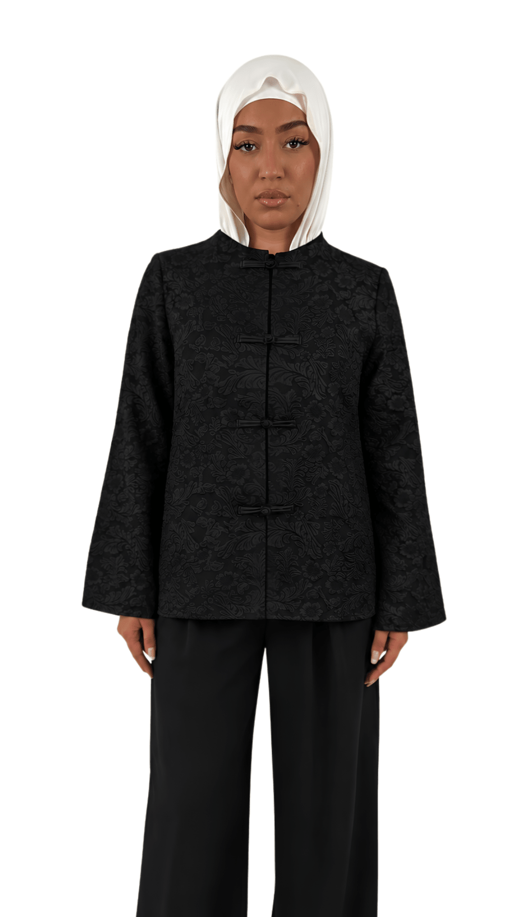 Blouse Opale Noire - Dar Lya Couture