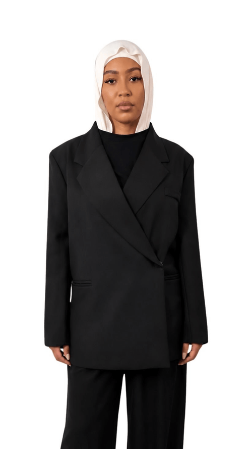 Blazer Premium Croisé - Dar Lya Couture