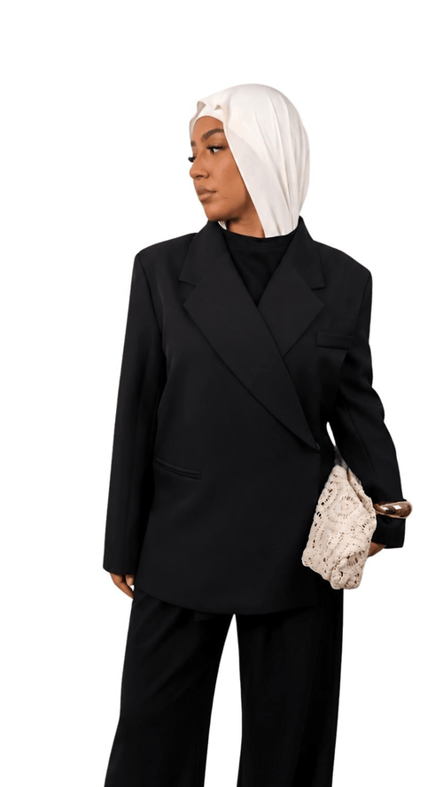 Blazer Premium Croisé - Dar Lya Couture