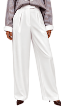 Pantalon Asym Blanc - Dar Lya Couture